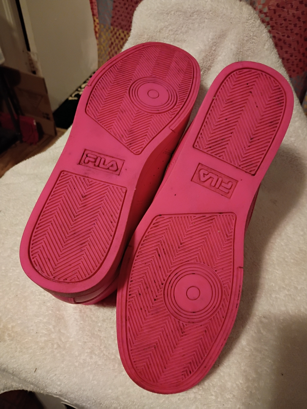 Fila Pink Women's Sneakers View 3